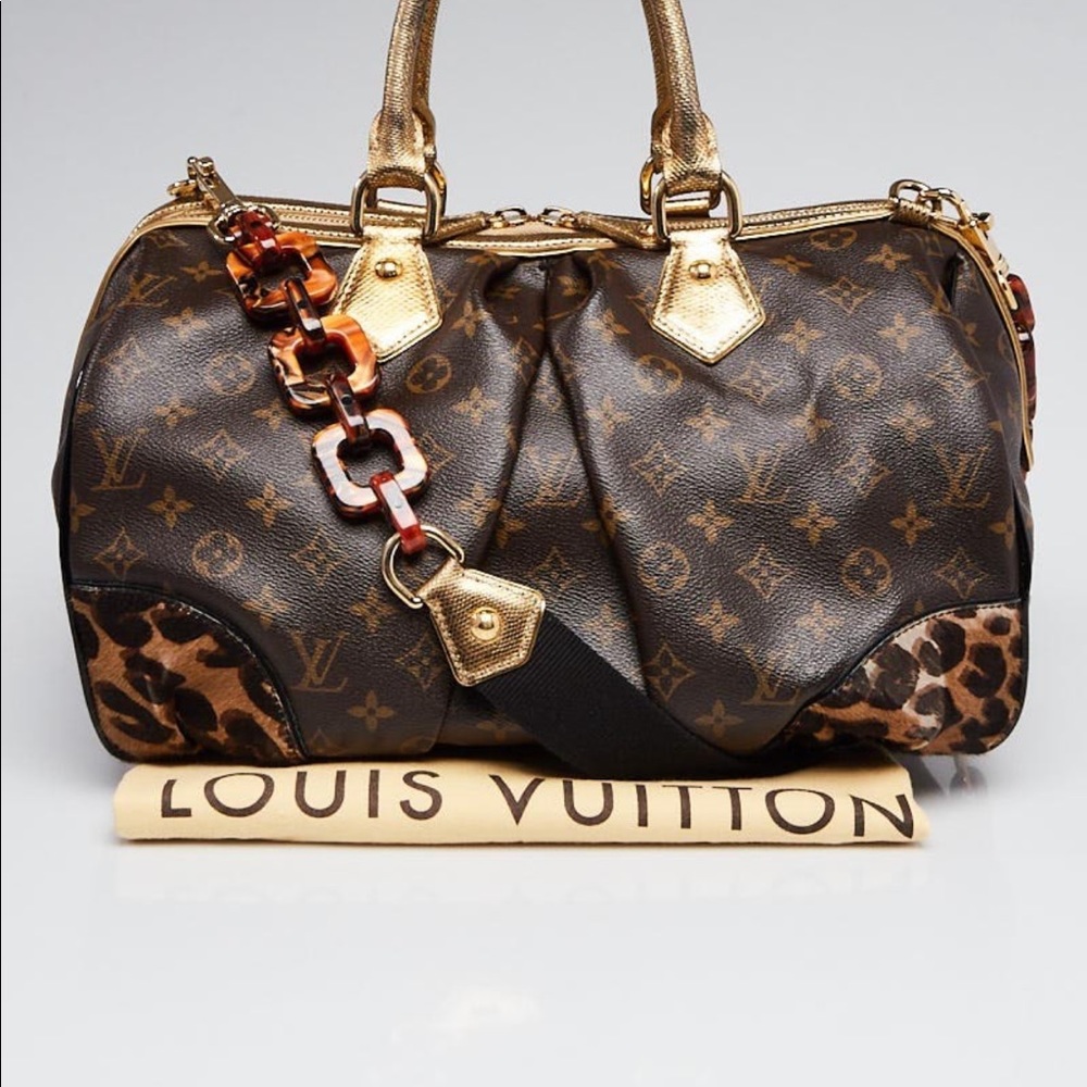 Authentic Louis Vuitton Monogram Leopard Bag